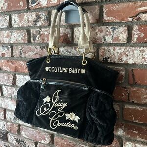 Y2K Juicy Couture Baby Veloure Bag
Purse/Diaper Bag